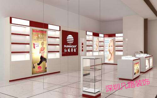 關于化妝品展柜的陳列的幾種藝術技巧|深圳凡路