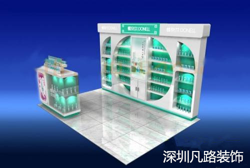 20年展柜設計師談談，國外化妝品展柜和國內的區別在哪里！