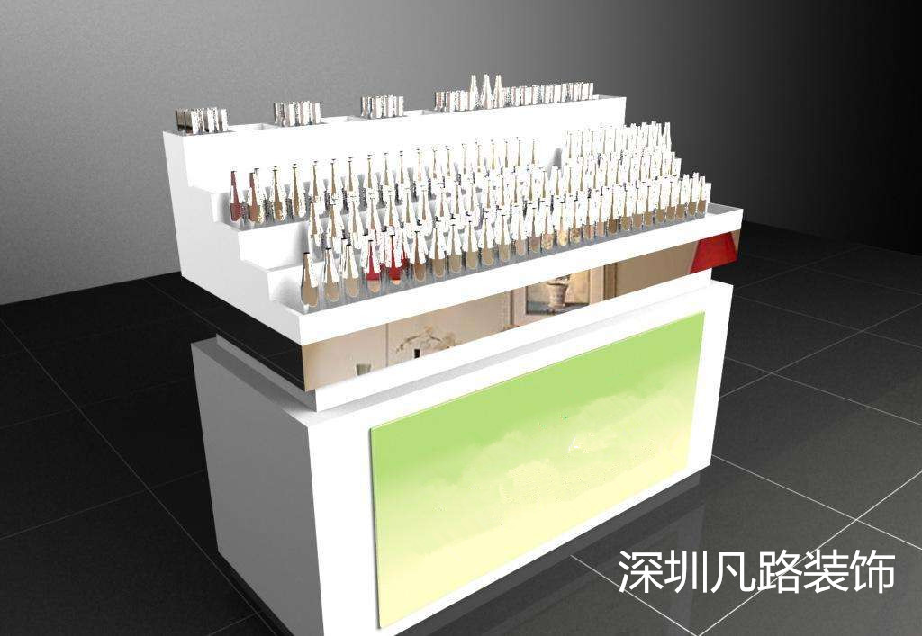 凡路商業展柜以及品牌化妝品展示柜制作流程！