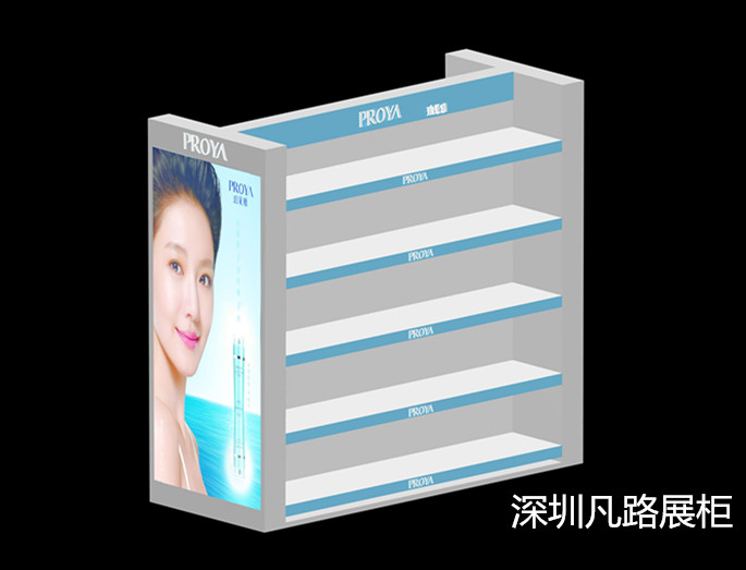 八步教您如何用小化妝品展示柜變大空間！
