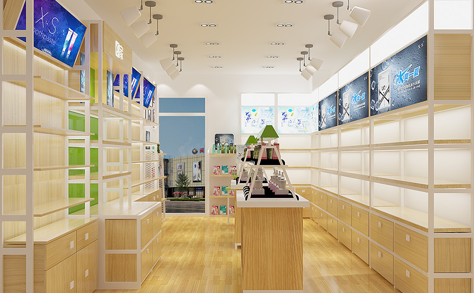 化妝品展柜做到以下三點就是精品高端化妝品展示柜了!