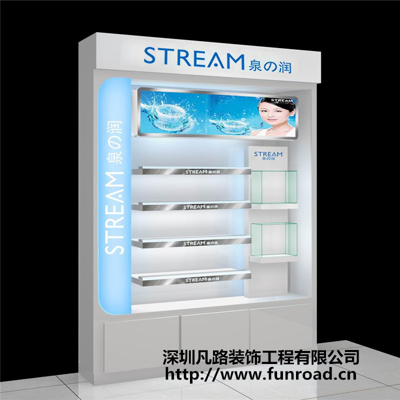 亞克力化妝品展示柜臺日常保養與維護