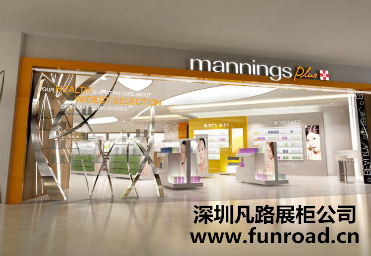開放式展柜使顧客購物更便利！