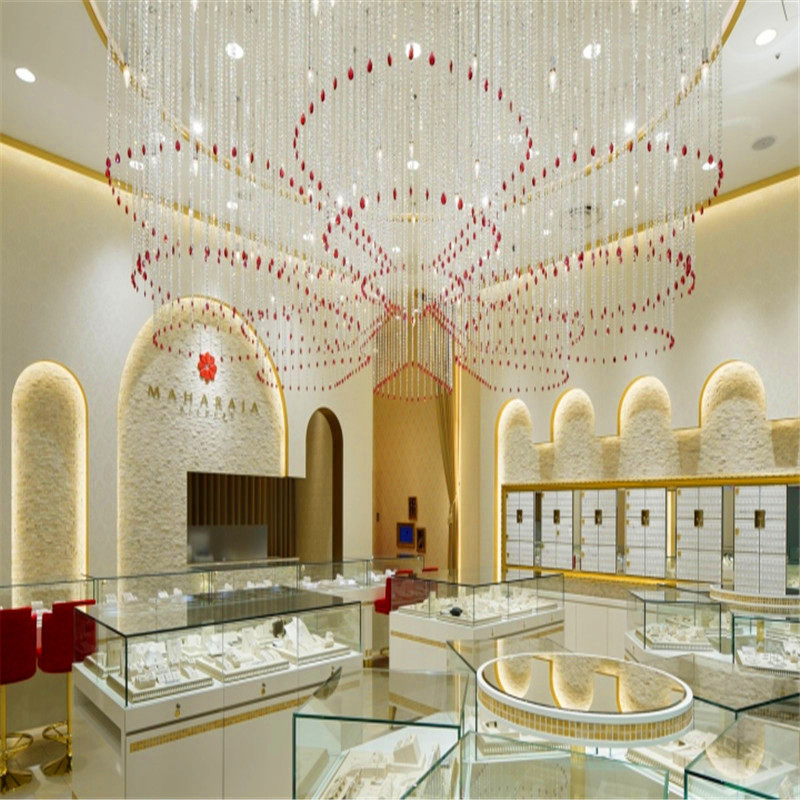 化妝品店展柜和柜臺陳列位置的關(guān)系!