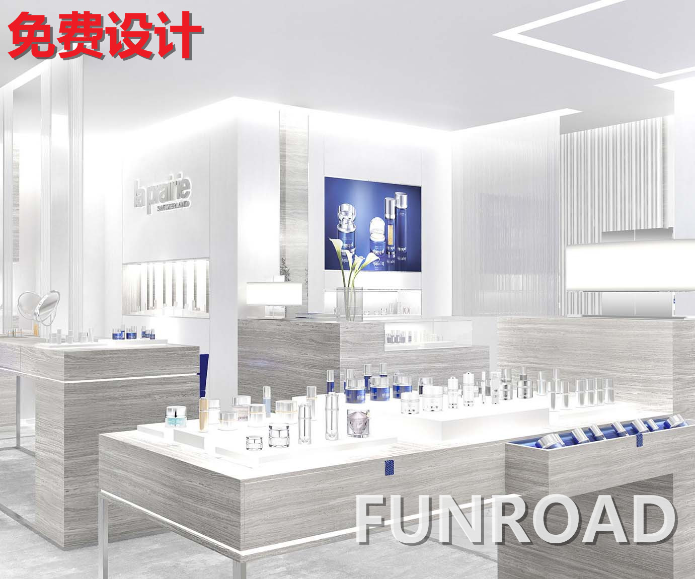 高檔純實(shí)木柜臺的保養(yǎng)法！凡路展示柜廠家