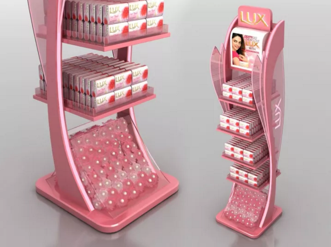 怎樣做出中高端精品化妝品展示柜臺(tái)!