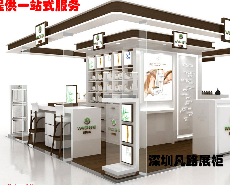 展柜廠科普化妝品柜臺驗收時有哪些質量標準!