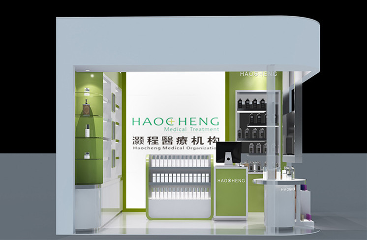 高端美妝店設(shè)計(jì)化妝品柜臺(tái)考慮哪些因素!