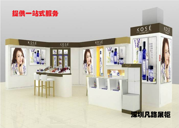 高端服裝店室內展柜柜臺設計制作的藝術美