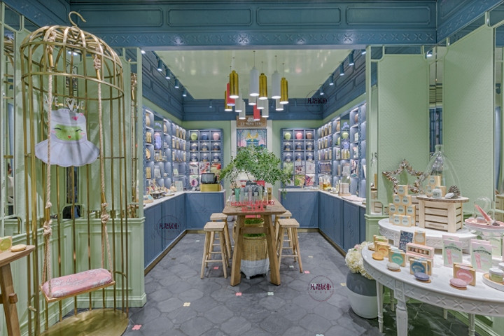 時尚新穎的化妝品展示柜設計風格！