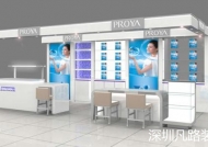 放好位置產品賣斷貨，化妝品店的彩妝柜臺怎樣擺放？