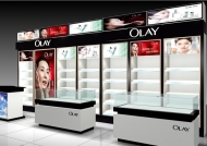 21世紀國內(nèi)化妝品展柜產(chǎn)品逐漸向國際高端邁進！