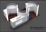 烤漆化妝品展示柜為什么會(huì)變黃呢？