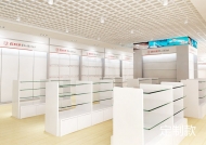 高端化妝品展示柜臺制作材質決定品質
