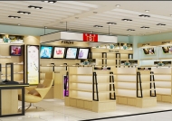 化妝品店裝修櫥窗展示布局