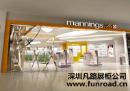 開放式展柜使顧客購物更便利！