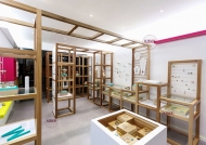 高低大小不一的展柜在店鋪里有什么作用？