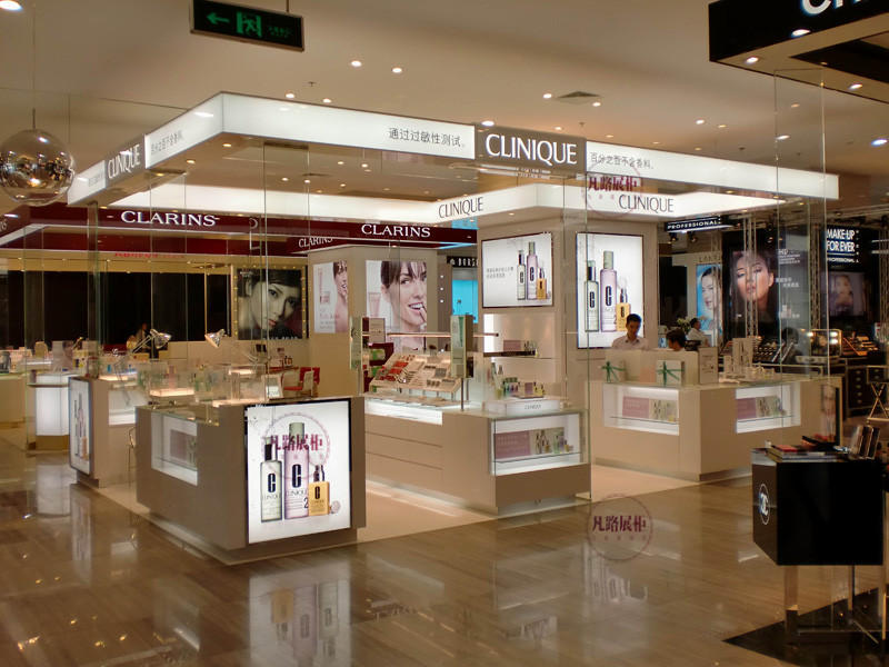 訂做化妝品展柜圖片2