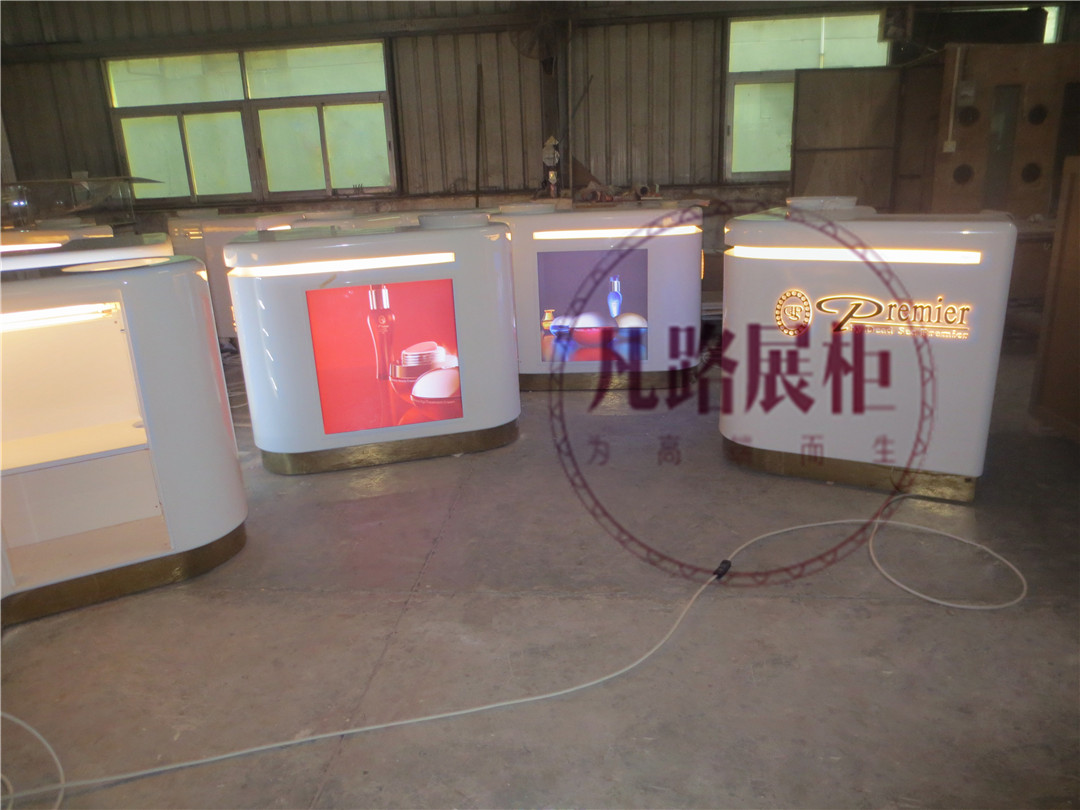 化妝品柜燈箱LED效果測試
