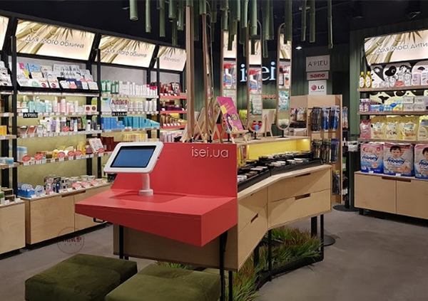 化妝品展柜設計