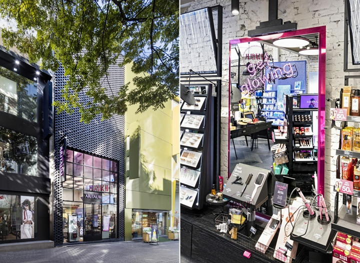 化妝品展示柜設計