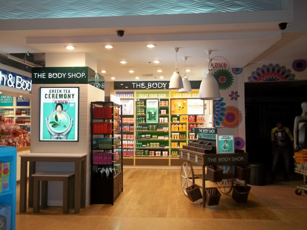 化妝品展柜定制