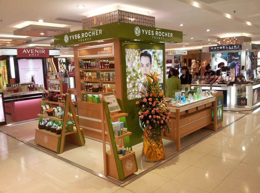 天津萬達購物化妝品店客戶