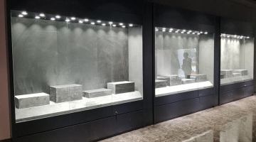 衡陽世界鐘表博物館展柜設計效果圖案例