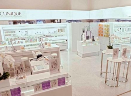 亞洲流行彩妝2017款凡路廠家訂制化妝品展柜
