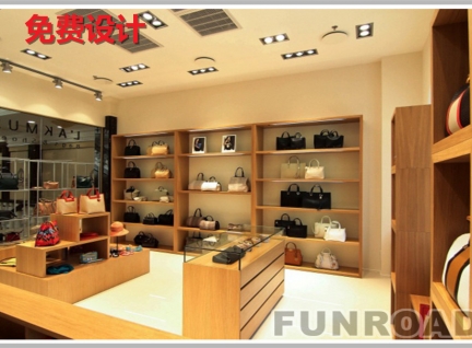 KD奢飾品點包包展柜設計陳列效果圖