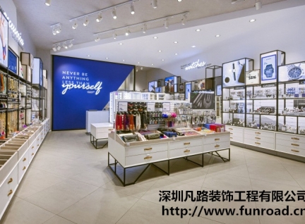 ckY品牌豪華不銹鋼手表展柜陳列設計效果圖-可訂制
