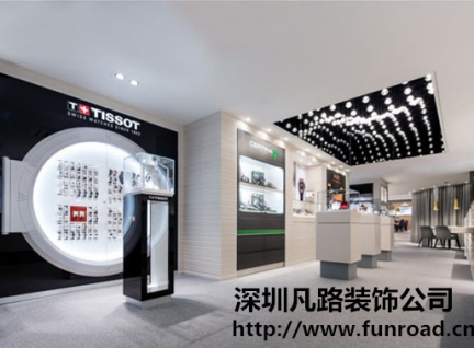 凡路出口手表展柜陳設設計效果圖-可訂制