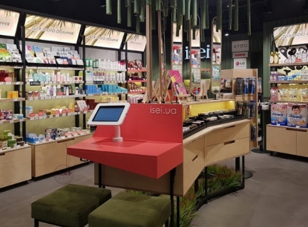 化妝品護膚品專賣店展示柜