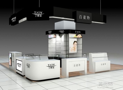 定制百雀羚化妝品柜臺需要多少錢？