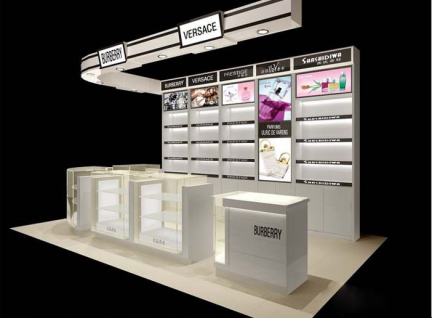 化妝品店定做不銹鋼展柜需要多少錢？