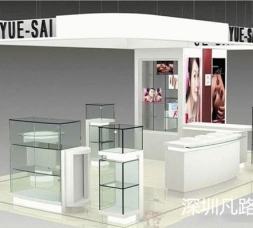 凡路新款商場化妝品展示柜2D展示效果圖