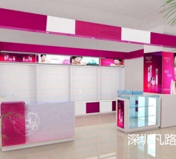 凡路購物商場(chǎng)彩妝化妝品展柜展示、設(shè)計(jì)效果圖