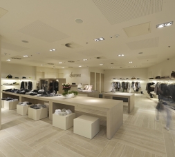 大型商場品牌服裝店展示柜臺定制