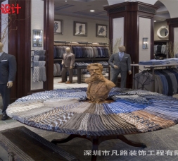 名牌包包衣服商業空間展柜設計效果圖