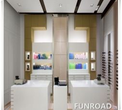 凡路商業高端眼鏡店展示柜臺效果圖