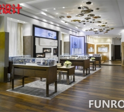 funroad新設計中高端定制類手表展示柜設計案例