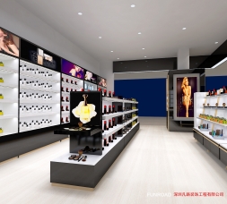 凡路出口意大利化妝品專柜設(shè)計案例效果圖
