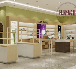 化妝品專柜_化妝品專柜門店效果圖