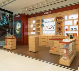 商場化妝品展柜效果圖