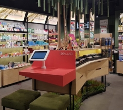 化妝品護(hù)膚品專賣店展示柜