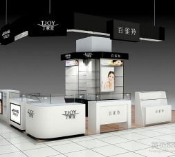 定制百雀羚化妝品柜臺需要多少錢？