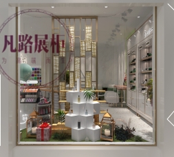 凡路展柜廠專業訂做不銹鋼化妝品展柜