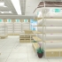 香港品牌化妝品店展示柜臺，店內(nèi)效果圖