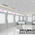 簡約白色木質烤漆化妝品展示柜臺設計效果圖-可訂制