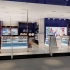 彩妝店化妝品陳列展示柜臺設計效果圖可定制